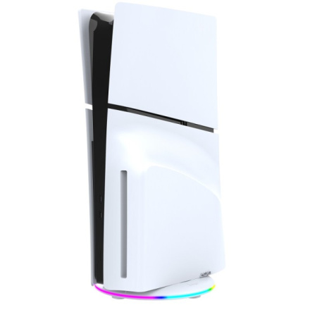 iPega P5S025S Vertikální Stojan s RGB pro PS5 Slim White, PG-P5S025S