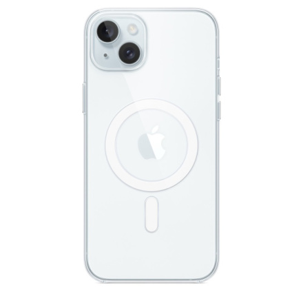  Apple Clear Kryt vč. MagSafe pro iPhone 15 Plus Transparent, MT213ZM/A