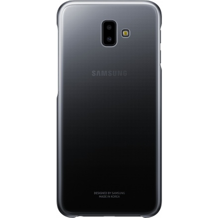 EF-AJ610CBE Samsung Gradation Clear Cover Black pro Galaxy J6+ (EU Blister), 2441263