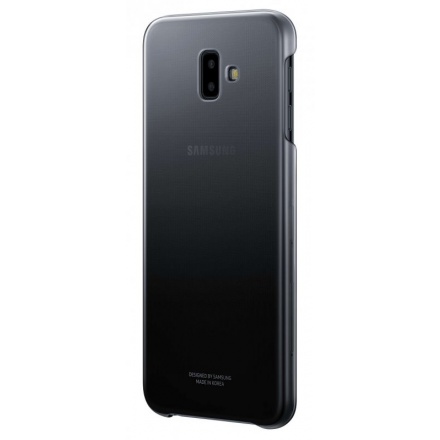 EF-AJ610CBE Samsung Gradation Clear Cover Black pro Galaxy J6+ (EU Blister), 2441263