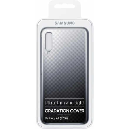 EF-AA750CBE Samsung Gradation Case Black pro Galaxy A7 2018 (EU Blister), 2441269
