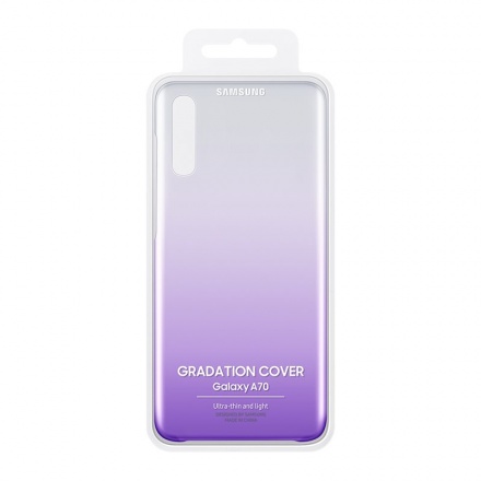 EF-AA705CVE Samsung Gradation Kryt pro Galaxy A70 Violet, 2446697