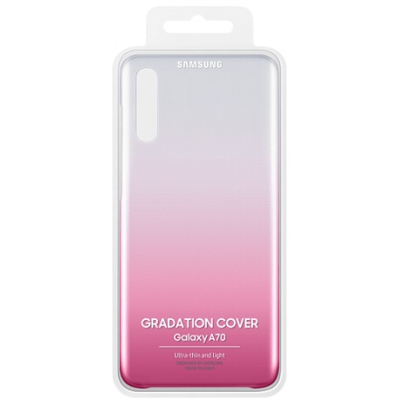 EF-AA705CPE Samsung Gradation Kryt pro Galaxy A70 Pink, 2446696