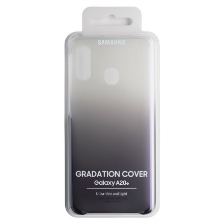 EF-AA202CBEGWW Samsung Gradation Kryt pro Galaxy A20e Black, 2446698
