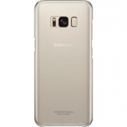 EF-QG950CFE Samsung Clear Cover Gold pro G950 Galaxy S8 (EU Blister), 2434581