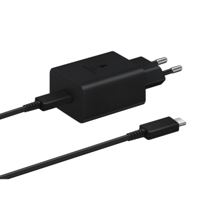 EP-T4510XBE Samsung 45W Cestovní nabíječka + USB-C Datový Kabel Black, EP-T4510XBEGEU