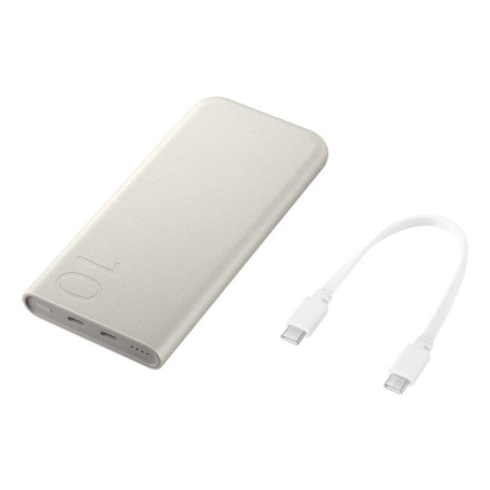 EB-P3400XUE Samsung FastCharge PowerBanka 2x USB-C 25W 10000mAh Beige, EB-P3400XUEGEU