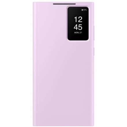 EF-ZS918CVE Samsung Clear View Pouzdro pro Galaxy S23 Ultra Lilac, EF-ZS918CVEGWW