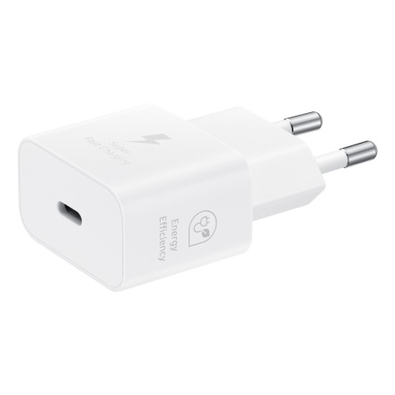 EP-T2510NWE Samsung USB-C 25W Cestovní Nabíječka White, EP-T2510NWEGEU