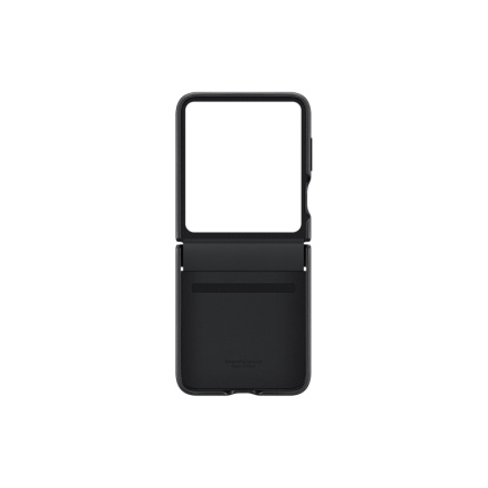 EF-VF731PBE Samsung Kožený Kryt (Eko) pro Galaxy Z Flip 5 Black, EF-VF731PBEGWW