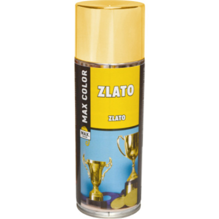 Max Color barva ve spreji, 2827 imitace zlato, 400 ml