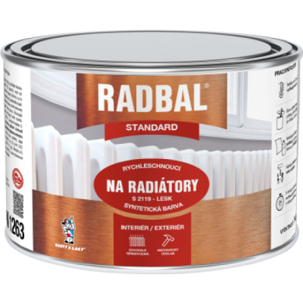 Radbal Standard S2119 barva na radiátory, 6003 slonová kost, 375 ml