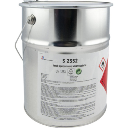 Epoxyesterový elektroizolační s2352, k ochraně vinutí točivých strojů, 0101 šedá, 10 kg