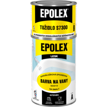 EPOLEX barva na vany S2321O + tužidlo S7300, 940 g, bílá