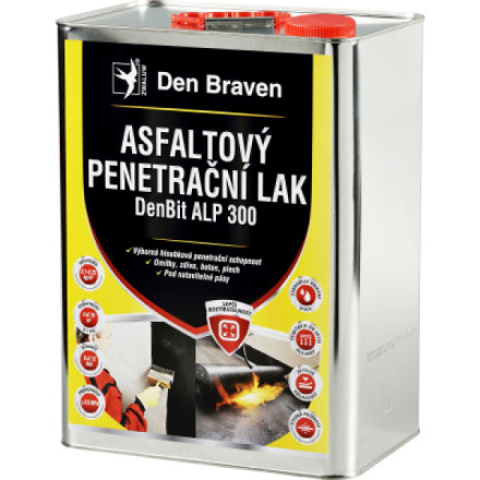 Den Braven DenBit ALP 300 asfaltový penetrační lak, 9 kg