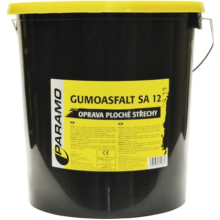 Gumoasfalt SA 12 asfaltový nátěr na opravu střech černý, 10 kg
