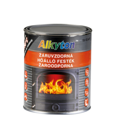 Dupli-Color Alkyton žáruvzdorná barva do 750 °C, černá, 250 ml