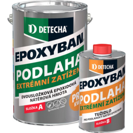 Epoxyban epoxidová barva na podlahy, pro extrémní zátěž, RAL 7045 šedá, 5 kg