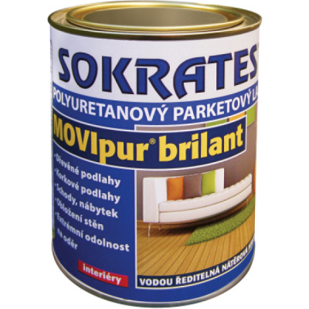 Sokrates Movipur Brilant Polomat parketový lak na podlahy, 600 g