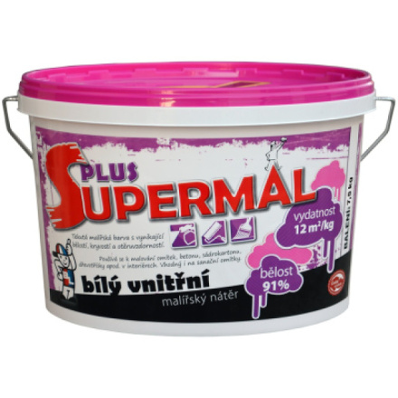 Supermal Plus malířská barva, 7,5 kg