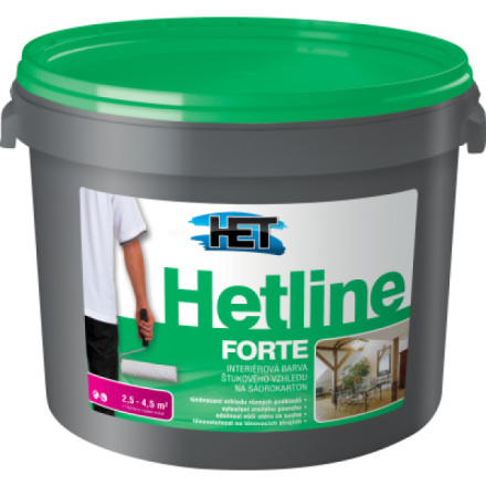 Het Hetline Forte barva na sádrokarton štukového vzhledu, 12 kg