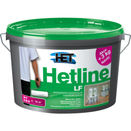 Het Hetline LF univerzální disperzní barva, 15 + 3 kg