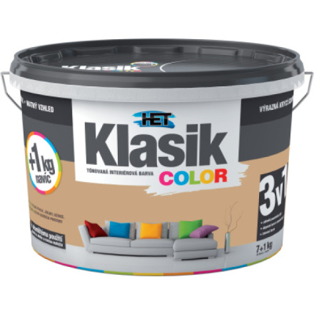 Het Klasik Color malířská barva, 0267 světle hnědá, 7+1 kg