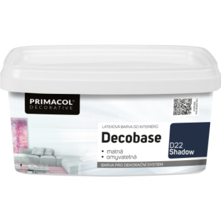 Primacol Decorative Decobase omyvatelná malířská barva, D22 Shadow, 1 l