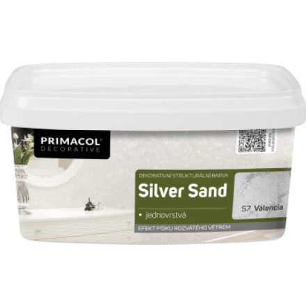 Primacol Decorative Silver Sand dekorativní strukturální barva, S7 Valencia, 1 l