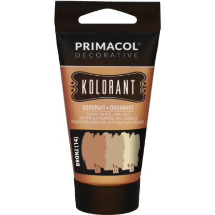 Primacol Decorative Kolorant tonovací pigment, č.14 hnědá, 40 ml