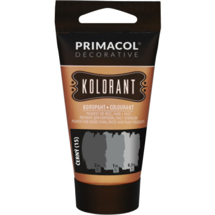 Primacol Decorative Kolorant tonovací pigment, č.15 černá, 40 ml