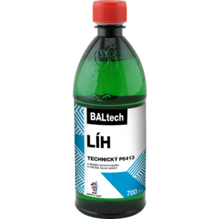 BALTECH technický líh P6413, plast 700 ml