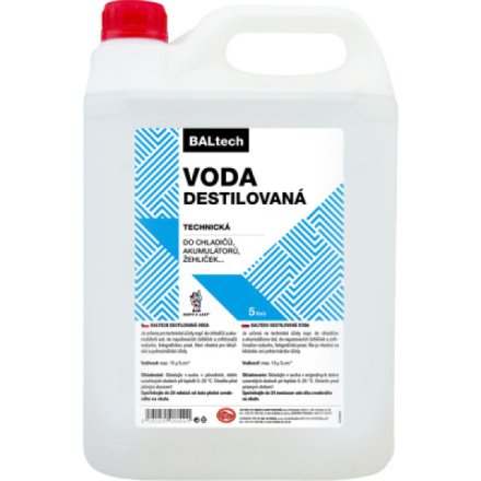 BALTECH destilovaná voda, 5 l