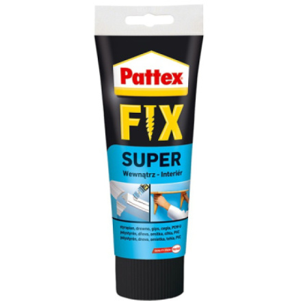 Pattex Fix Super PL50 univerzální montážní lepidlo, bílé, tuba 250 g