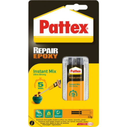 Pattex Repair Epoxy Ultra Strong 5 min dvousložkové epoxidové lepidlo, 11 ml