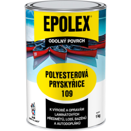 Epolex Polyester 109 + iniciátor, polyesterová pryskyřice, 1 kg