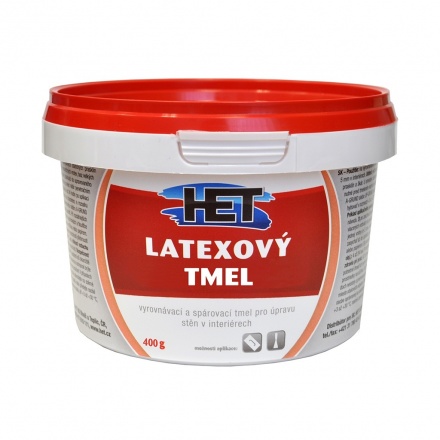 Het latexový tmel na sádrokarton, omítky a zdivo, 400 g