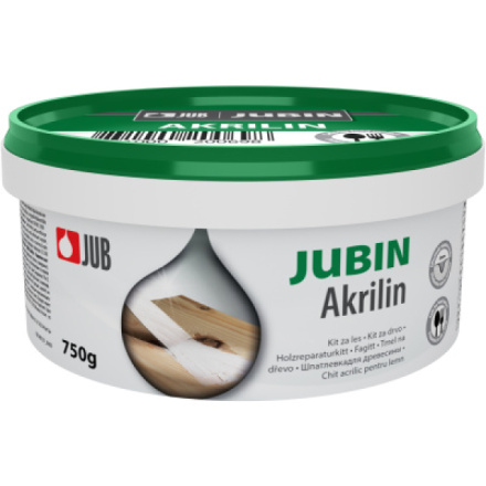 Jubin Akrilin disperzní akrylátový tmel na dřevo, buk, 750 g