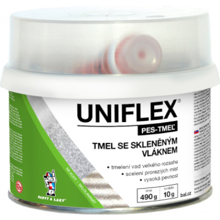 Uniflex PES-TMEL vlákno tmel se skelným vláken, 500 g