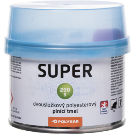 Polykar Super dvousložkový polyesterový plnící tmel, 200 g