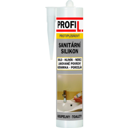 Soudal Profil sanitární silikon, bílý, 310 ml