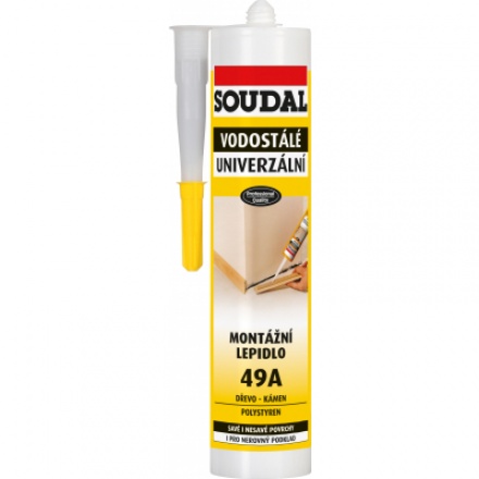 Soudal 49A univerzální montážní lepidlo, 300 ml