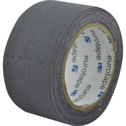 Lemovka, kobercová páska, textilní, šedá, šíře 48 mm, délka 10 m