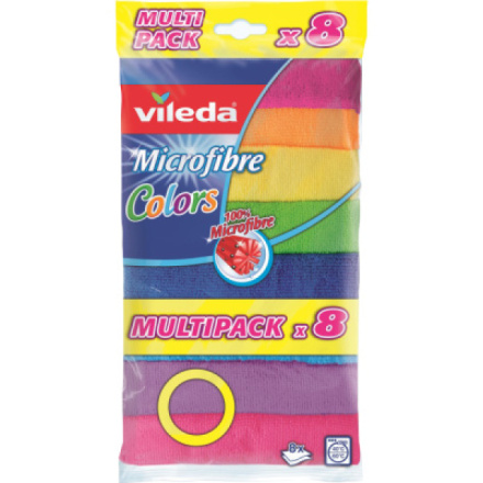 Vileda Colors mikrohadřík na úklid, 8 ks