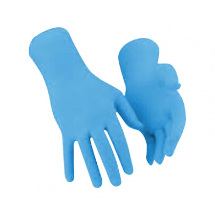 Vulkan Dona Nitrilové jednorázové rukavice modré velikost M, 200 ks
