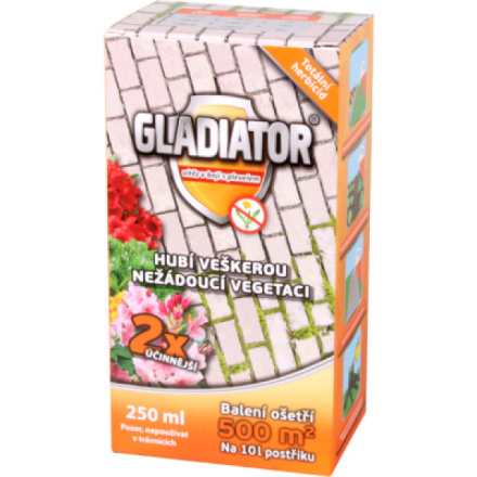 Gladiator Herbicid na plevel, 500 m², 250 ml