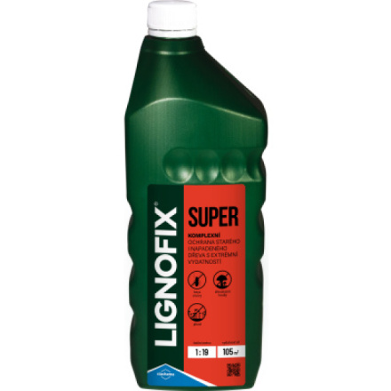 Lignofix Super prevenci proti dřevokaznému hmyzu, čirý, 900 g