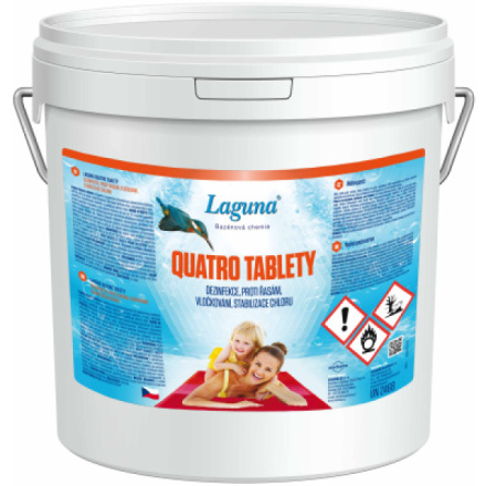 Laguna Quatro tablety multifunkční bazénová chemie, 2,4 kg