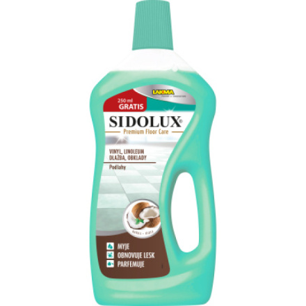 Sidolux Premium Floor Care čistič podlah vinyl, linoleum, dlažba, obklady Kokos & máta, 1 l