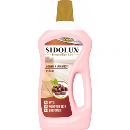 Sidolux Premium jojobový olej čistič na dřevěné a laminátové podlahy, 750 ml